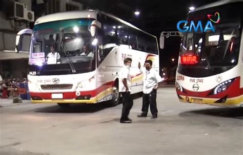 Window hours for some provincial buses in NCR terminals.